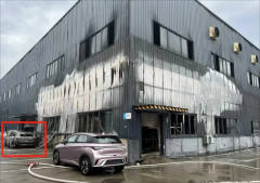 汽车充电起火,导致宁波某新能源4S店着火连烧两家